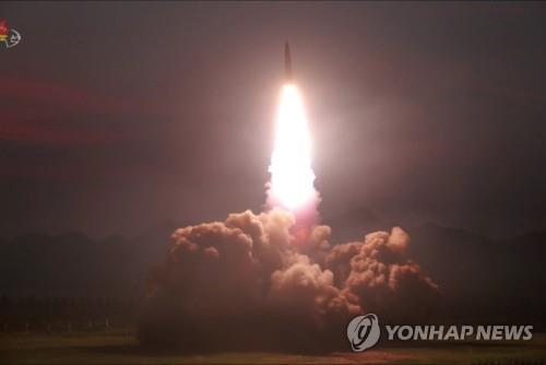 日정부 관계자 "北발사체, 단거리 탄도미사일"[교도]