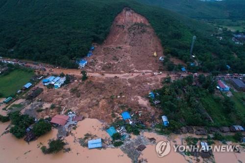 폭우로 베트남·미얀마서 산사태…20명 넘게 숨져