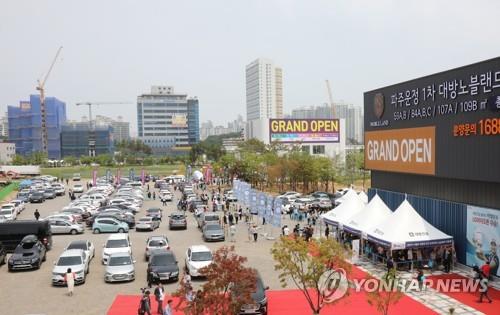 분양가 상한제 여파 공공택지 몸값 뛴다…화성 동탄2 '182대 1'