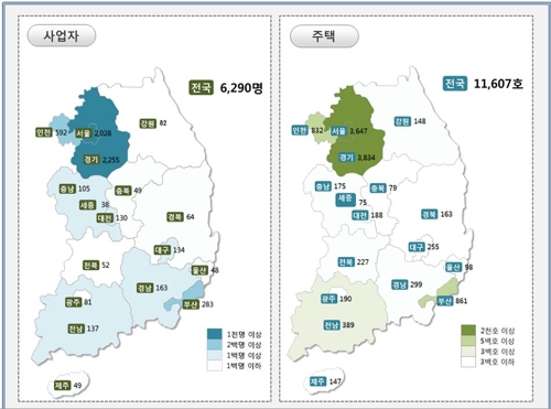 7월 신규 임대사업자 35.8% 늘어…서울도 35.7% 증가