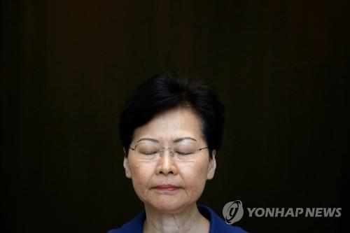 대만 학자, 中 홍콩시위 종료위한 캐리 람 '희생양' 가능성 제기