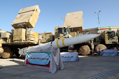 이란, 자체개발 대공미사일 시스템 공개…'이란판 S-300'(종합)