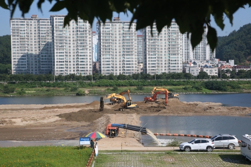 물수리·혹고니·수달 찾는 포항 형산강 공사에 신음