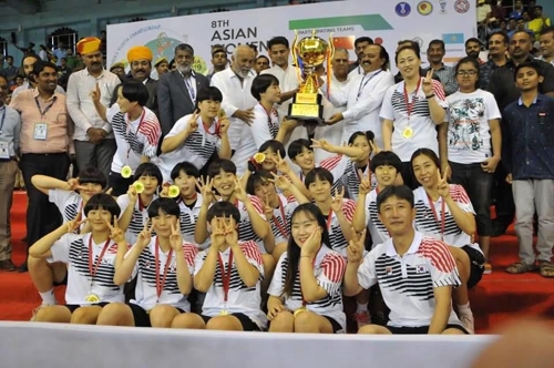 한국, 아시아 여자 U-17 핸드볼 선수권 우승…8연패 달성