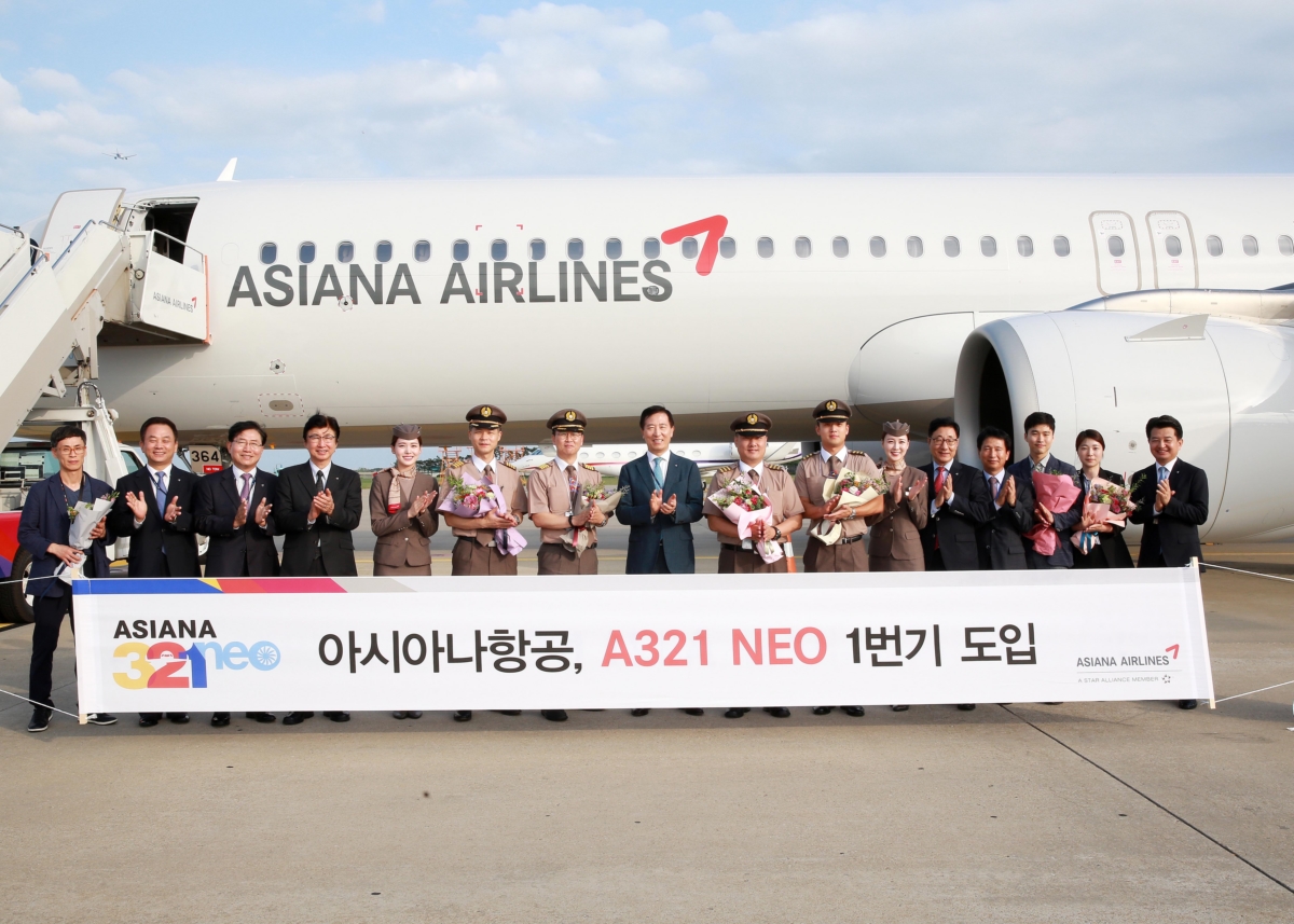 아시아나, 차세대 고효율 여객기 `A321네오` 국내 첫 도입