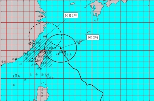 `제9호 태풍 레끼마 접근` 대만 초긴장…학교·직장 문 닫고 고속철 중단