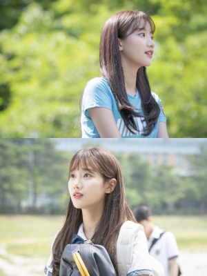 '어쩌다 발견한 하루' 이나은, 순정만화 속 뚫고 나온 듯한 스틸 첫 공개