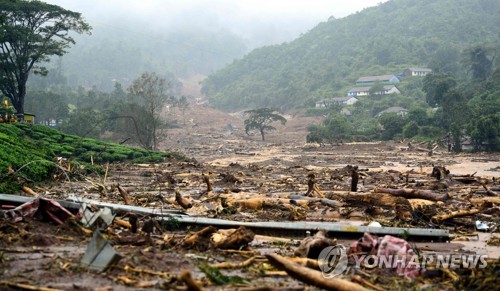 주말 아시아 곳곳 물난리 큰 피해…수백명 사망·실종