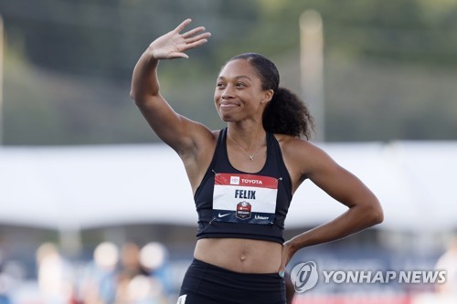 펠릭스, 9번째 세계육상선수권 치를까…1,600ｍ계주 합류 가능성