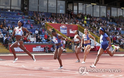 밀러-위보, 버밍엄 대회 여자 200ｍ 우승…2년 연속 무패 행진