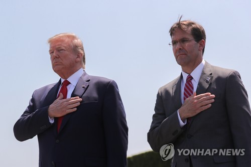 美국방, INF탈퇴 하루 만에 "아시아에 재래식 중거리 배치 원해"