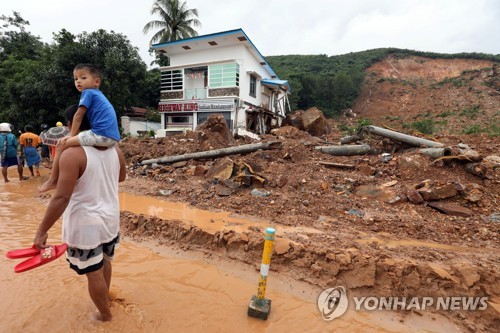 주말 아시아 곳곳 물난리 큰 피해…수백명 사망·실종