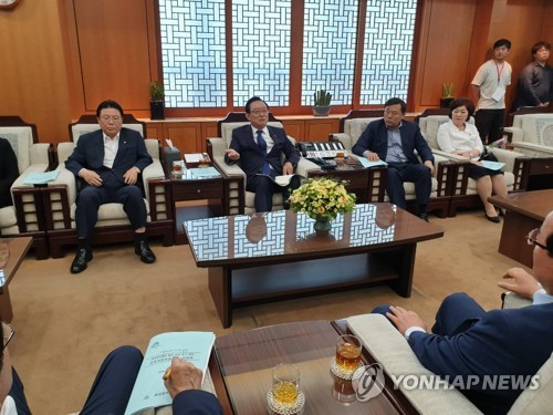 울산시·국회의원 정책간담회…현안 사업 국가예산 확보 협의