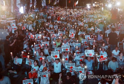 日, '보복조치 아냐' 국제 여론전 계획…'아베 발언'이 걸림돌[교도]