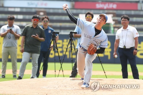 "야구가 하고 싶습니다"…무더위를 삼킨 열정