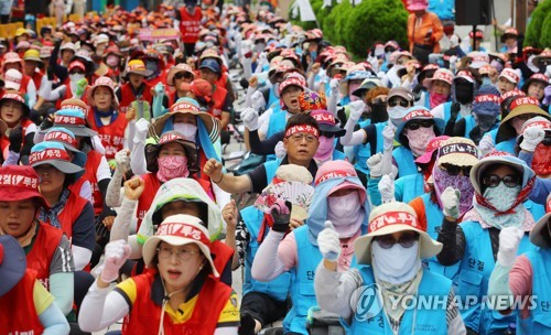 톨게이트 노조 "해고사태 속 도공 사장 공천 소문…정치 만행"