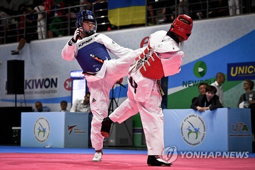 한국 태권도, 세계유소년선수권서 여자부 종합 3위…남자는 8위