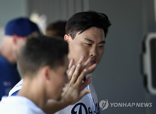 CBS 스포츠 "류현진 속한 다저스 선발진, MLB 역대 10위"