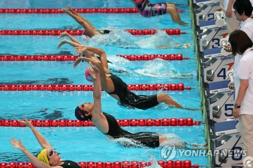 "한국도 마스터즈수영 동호회 많아요"…100여개 팀 1천여명 참가