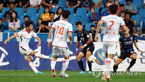 11위 인천, '꼴찌' 제주와 0-0 무승부…강등권 탈출 실패