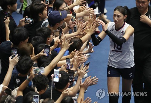 여자배구 김연경, 아시아선수권 베스트 레프트 선정