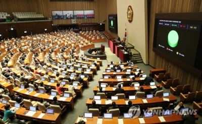 국회 "日, 보복적 수출규제 즉각 철회" 결의안 만장일치 채택(종합)