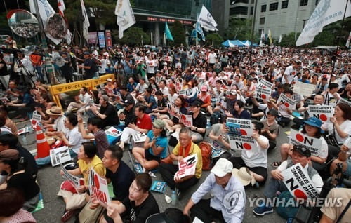 日언론 "한국서 대일 반발 확산…냉정함 요구 목소리도 있어"