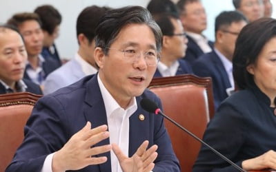 성윤모 "日 포토레지스트 수출 허가 긍정적 평가"