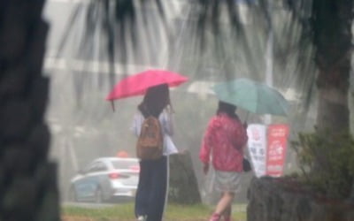 제주도 남부·추자도 호우특보…100∼200㎜ 비 예보