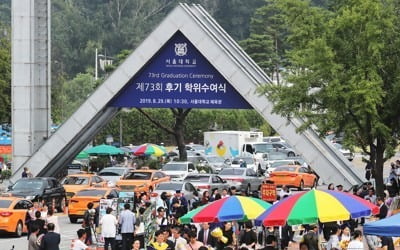 축사도, 졸업생 대표연설도 여성이…서울대 후기 졸업식