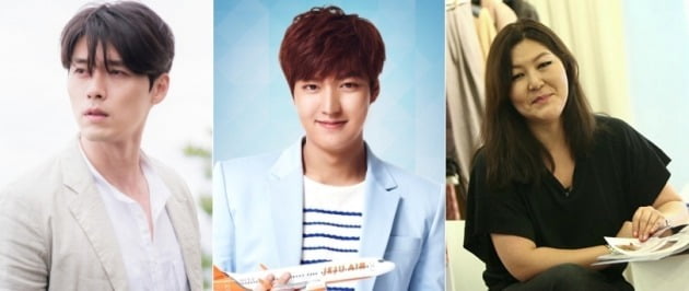 배우 현빈, 배우 이민호, 스타일리스트 한혜현