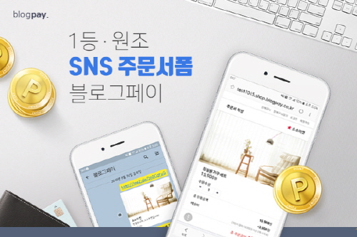 SNS 1인마켓 열풍…'블로그페이'로 서비스 질 높여볼까