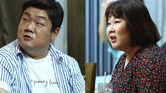 KBS 2TV ‘덕화다방’에 출연하는 개그맨 유민상(왼쪽), 개그우먼 김민경