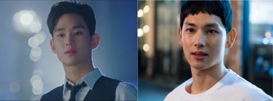 김수현(왼쪽), 임시완./ 사진=tvN, OCN 방송화면