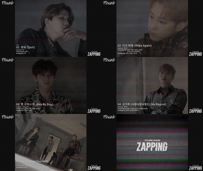 ‘9일 컴백’ FT아일랜드, 새앨범 ‘ZAPPING’ 하이라이트 메들리 공개