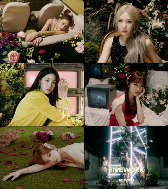 그룹 라붐의 ‘Firework’ 뮤직비디오 티저 영상 / 사진제공=글로벌에이치미디어