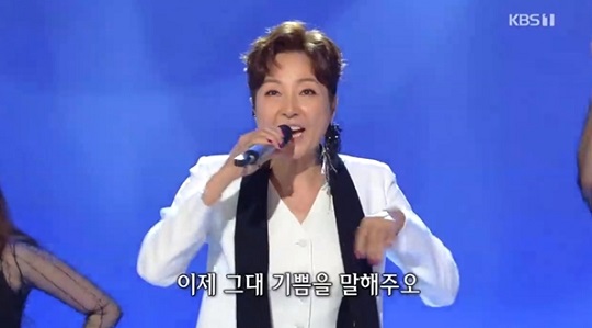 '가요무대' 정수라 (사진=방송 영상 캡처)  