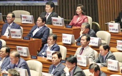 문 연 정기국회…'조국 大戰'에 첫날부터 파행