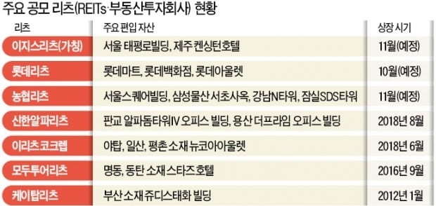 超저금리 투자 대안 '리츠 큰 장' 선다