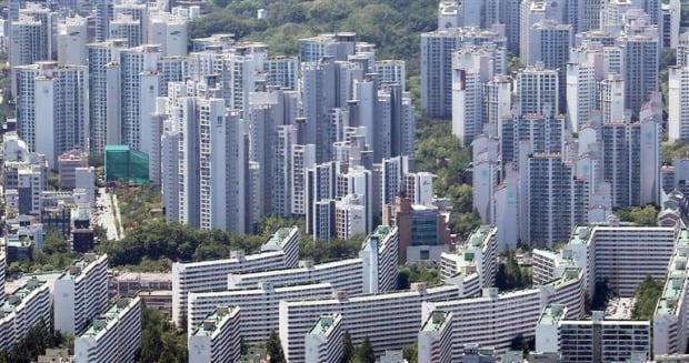  강남지역 아파트 단지 전경(자료 연합뉴스)