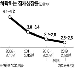 "잠재성장률 하강 속도 빨라져…구조개혁으로 생산성 올려야"