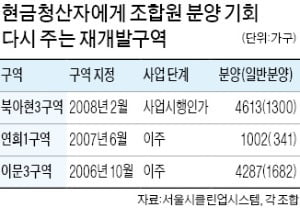 재개발조합 "현금청산자, 다시 분양 신청하라"