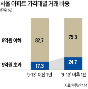 9·13 대책 1년…용산구 아파트값 26% 올라 '상승 1위'