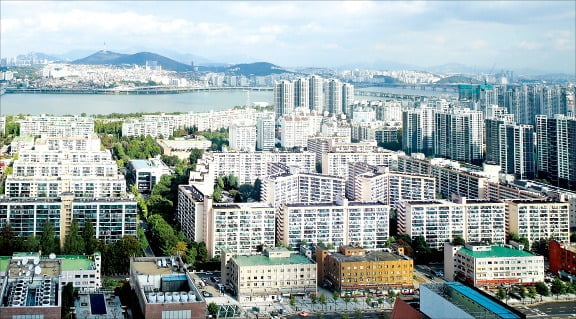 서울 아파트 전경(자료 한경DB)