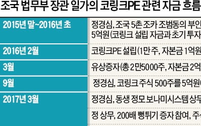 조국 부인, 코링크 '실질 소유주' 정황…"차명으로 주식 매입 의혹"