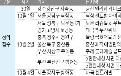 '역삼 센트럴아이파크' 10월 1일 1순위 청약