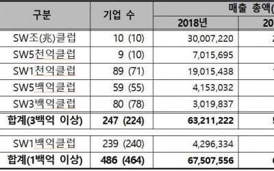 매출 1000억원 이상 국내 소프트웨어 기업 1년 전보다 18% 증가