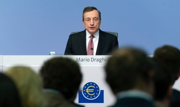 마리오 드라기 유럽중앙은행(ECB) 총재. 사진=EPA