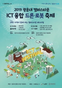 2019 광운대 캠퍼스타운 ICT 융합 드론·로봇 축제 개최