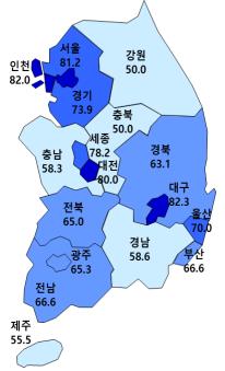 서울·세종도 분양경기 전망 부진…상한제 예고에 전국 관망세